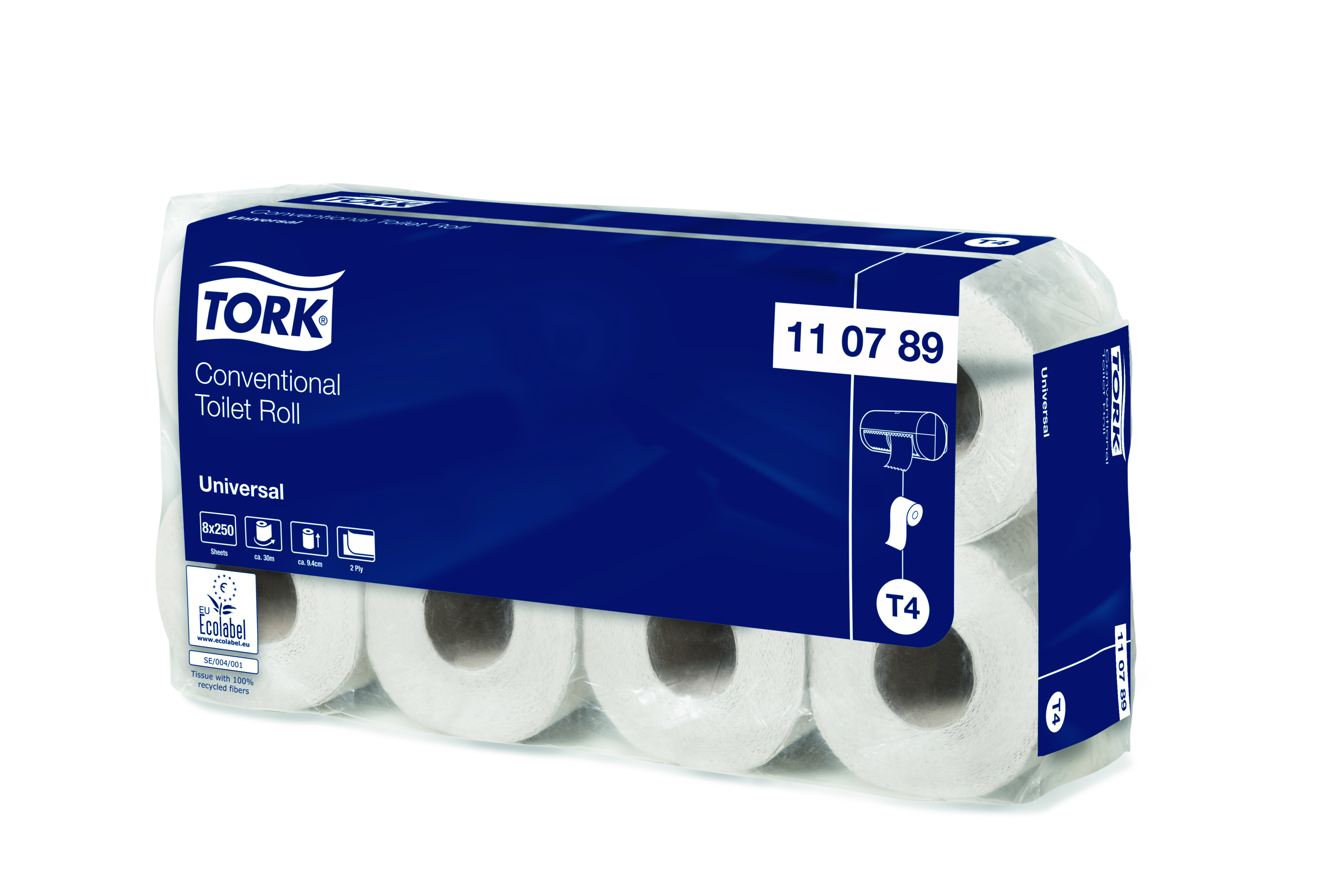 Tork conventional toilet roll universal - 2-laags