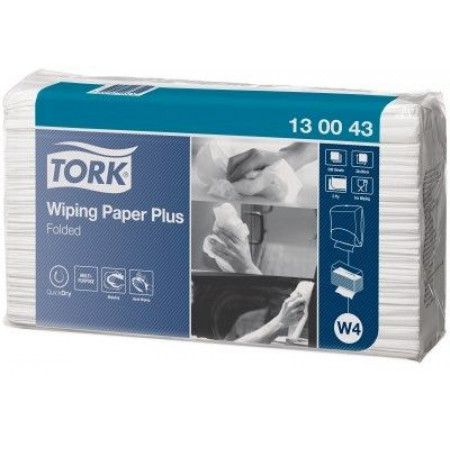 Een Tork adv. wiper plus 420 perform. 2-lgs wit 39x32 cm doos à 1000 vel (5x200) (130043) koop je bij ShopXPress