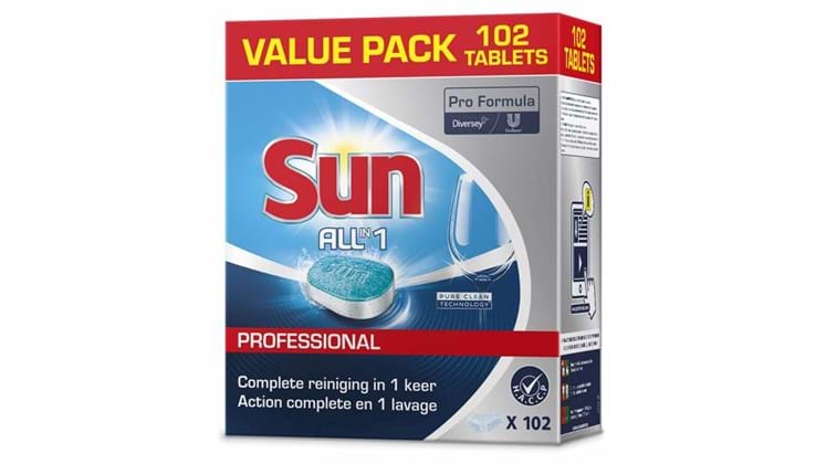 Een Sun Pro Formula All in 1 Professionele Vaatwastabletten XXL 4x102st koop je bij ShopXPress