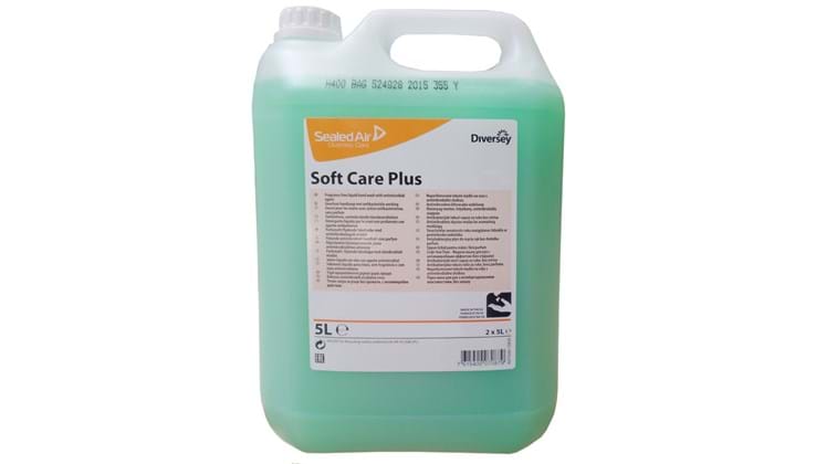 Een Soft Care Plus H41 2x5L - Antibacteriële handzeep koop je bij ShopXPress