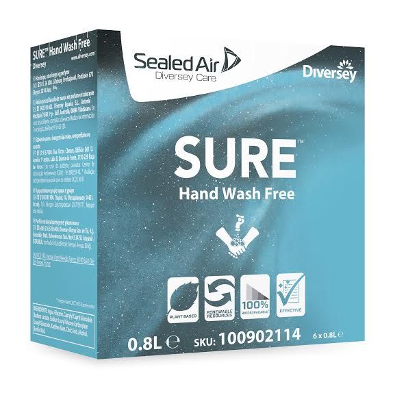Een SURE Hand Wash free 6 x 800 ml koop je bij ShopXPress
