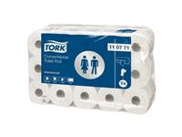 Een Tork advanced toiletpapier 2-lgs wit 50mtr x10cm pak à 30 rol/400 vel (110771) koop je bij ShopXPress