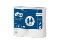 Een Tork advanced toiletpap king-size 2-lgs wit 69mtr x 10cm pk à 24rol/500 vel (120261) koop je bij ShopXPress