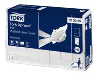 Een Tork Xpress® Zachte Multifold Handdoek 2-laags XL Wit H2 Advanced koop je bij ShopXPress