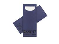 Een 500 x Bedrukte Pochetto Bestek servet (202 x 85 mm) koop je bij ShopXPress