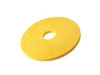 Een TASKI Twister pad 19&quot; geel 2 st koop je bij ShopXPress