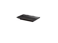 Een Oriental Bord 20,5x12,5 cm rechthoekig mat zwart koop je bij ShopXPress