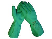 Een ansell handschoen solvex large groen 33cm voor chemicaliën (111380) koop je bij ShopXPress