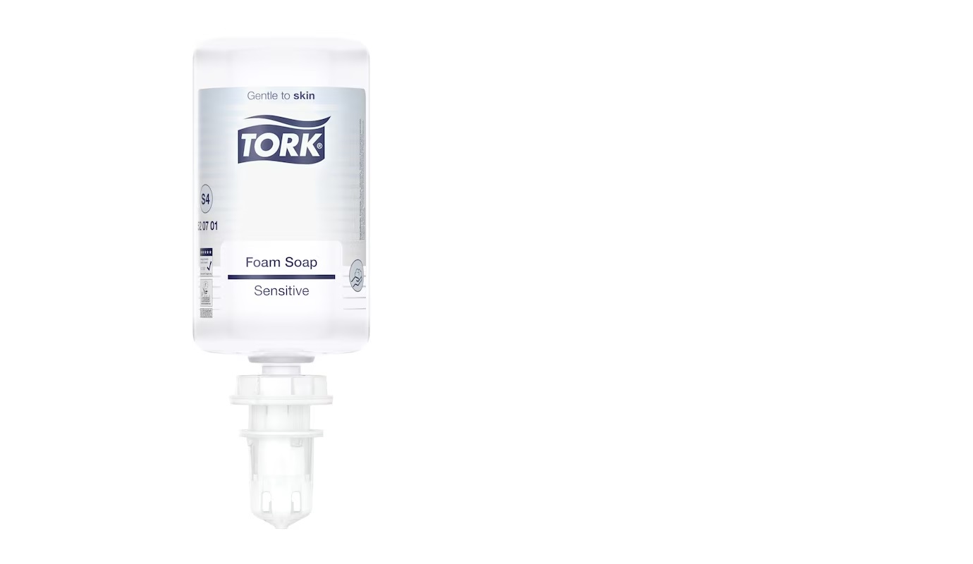 Een Tork premium foamzeep extra mild niet geparfumeerd. 6x1ltr s4 (520701) koop je bij ShopXPress