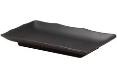 Een Oriental Bord 20,5x12,5 cm rechthoekig mat zwart koop je bij ShopXPress