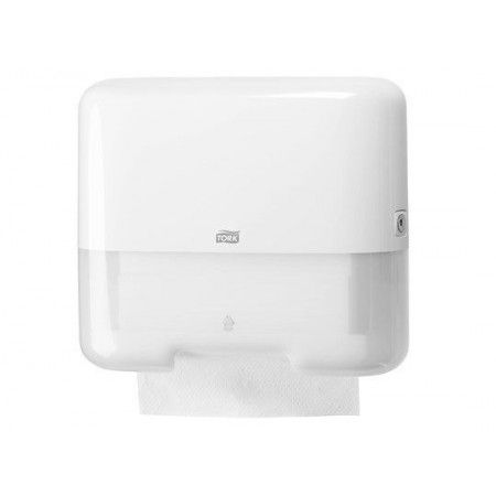 Een Tork Z-vouw/C-vouw Mini Handdoek Dispenser Kunststof Wit H3 koop je bij ShopXPress