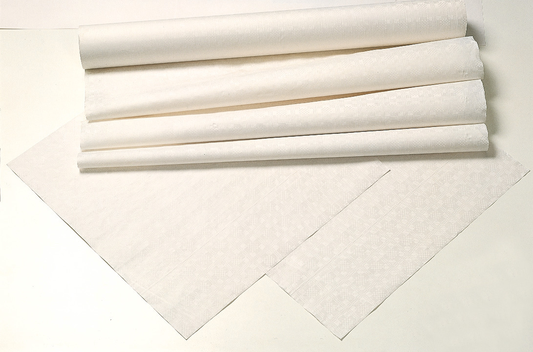 Een Tork Damask Paper Napperon 80x120cm 2x125 wit koop je bij ShopXPress