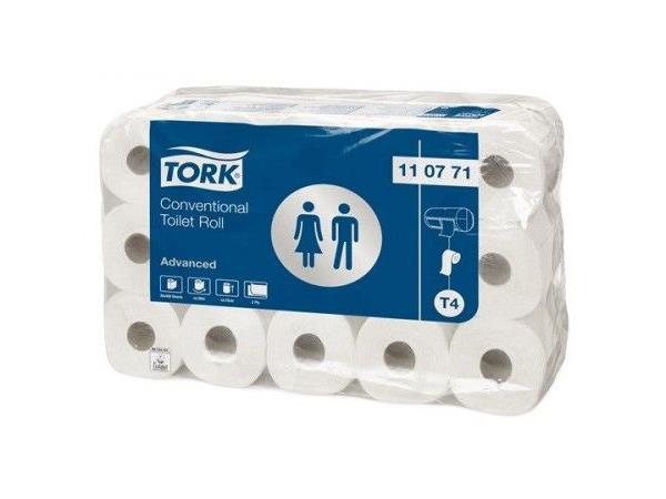 Een Tork advanced toiletpapier 2-lgs wit 50mtr x10cm pak à 30 rol/400 vel (110771) koop je bij ShopXPress