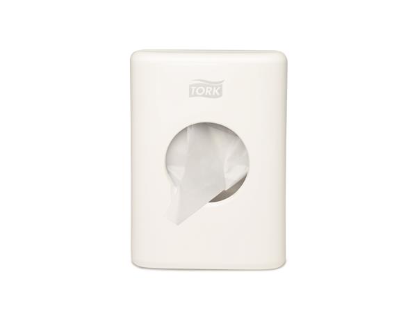 Een Tork Hygiënezakjes Dispenser Kunststof Wit B5 koop je bij ShopXPress