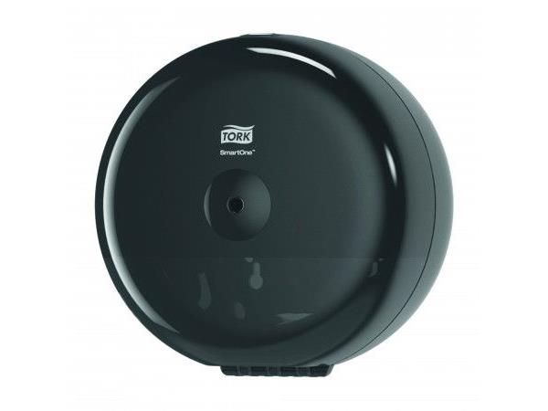 Een Tork smartone mini toilet roll dispenser elevation, zwart (681008) koop je bij ShopXPress