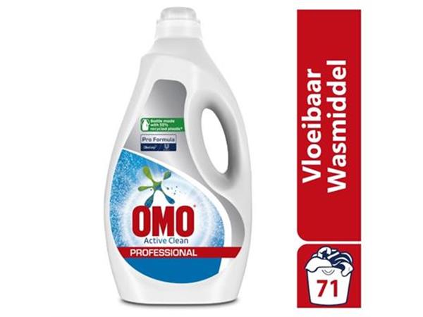 Een Omo Pro Formula Wasmiddel Wit / Active Clean 2x5L - 71 washes koop je bij ShopXPress