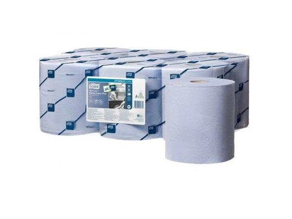 Een Tork Reflex™ Wiping Plus Centerfeed Poetspapier 2-laags Blauw M4 koop je bij ShopXPress
