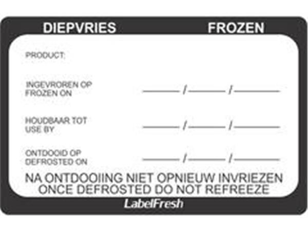 Een Ld500 Codelabel Diepvr/Frozen koop je bij ShopXPress