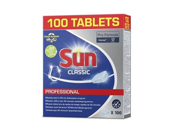 Een 600 x Sun Proffesional Classic vaatwas tablettenT W3686+ koop je bij ShopXPress