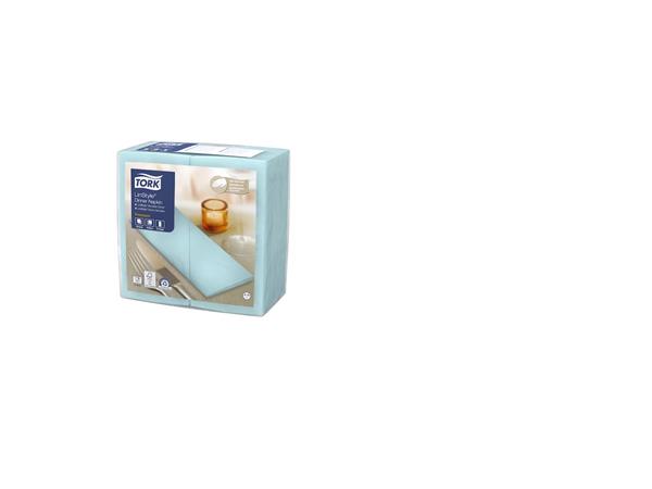 Een Tork LinStyle® Dinnerservet 39x39cm 1/8-vouw 12x50 aqua blue koop je bij ShopXPress