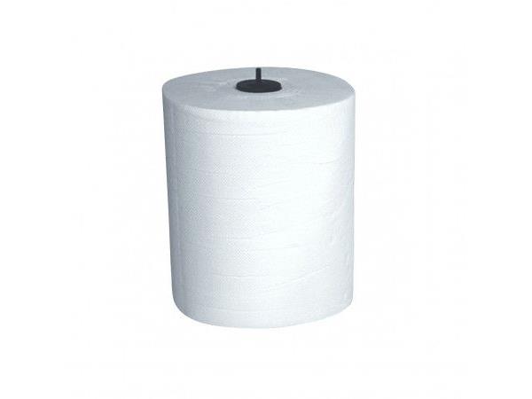 Een Euro Matic handdoekrol Wit Cellulose 2 lgs 150mtr x 21 cm, 6 rol p ds koop je bij ShopXPress