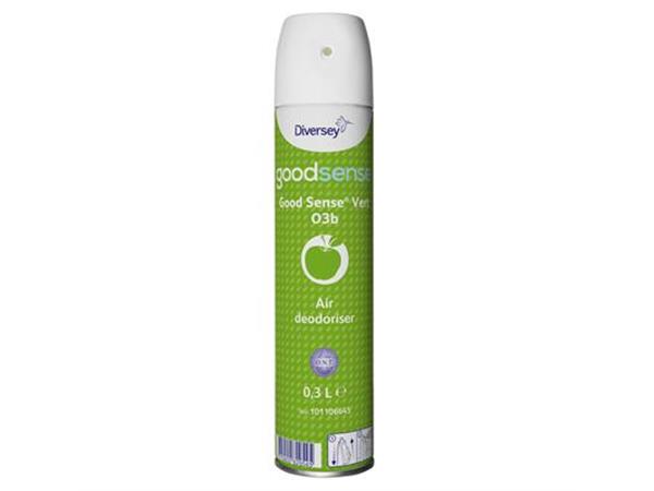 Een Good Sense Vert (aerosol spray) O3b 6x0.3L - Luchtverfrisser en geurneutralisator - onmiddellijke werking koop je bij ShopXPress