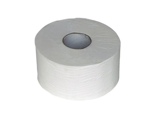Een 12 x Toiletpapier mini jumbo 180m cellulose 2LGS koop je bij ShopXPress