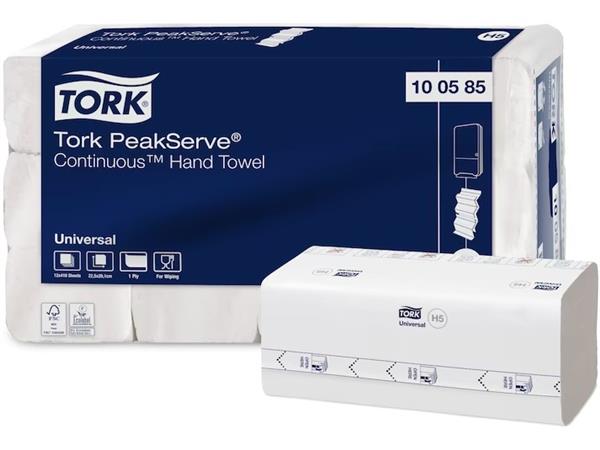 Een Tork PeakServe® Continue Handdoek 1-laags Wit H5 Universal koop je bij ShopXPress