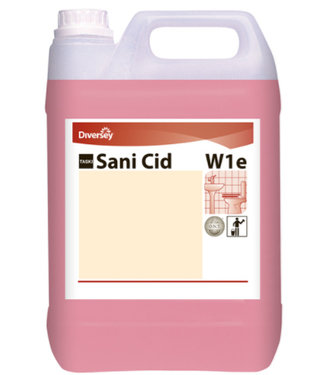 Een TASKI Sani Cid W1e 2x5L - Sanitairreiniger voor hard water koop je bij ShopXPress