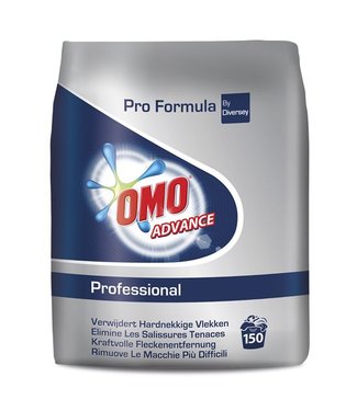 Een Omo Pro Formula Advance Waspoeder 14.25kg - 150 washes - Enzymatisch poederwasmiddel geschikt voor de gekleurde en witte was, ideaal om hardnekkige vlekken te verwijderen koop je bij ShopXPress