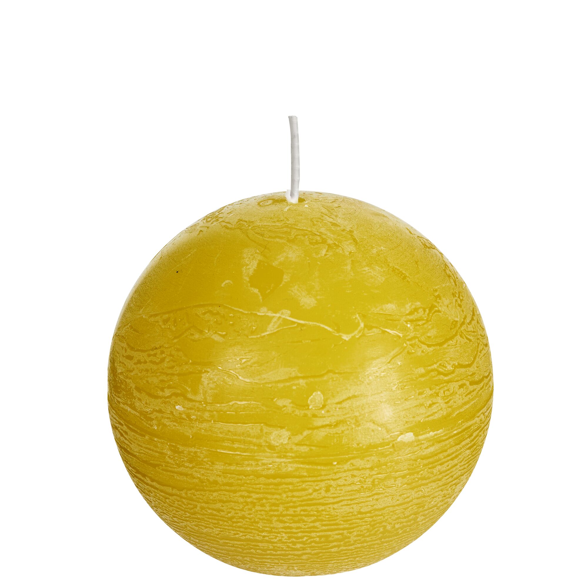 Een Spaas Rustieke bolkaars 80 mm herfst geel 6ST koop je bij ShopXPress