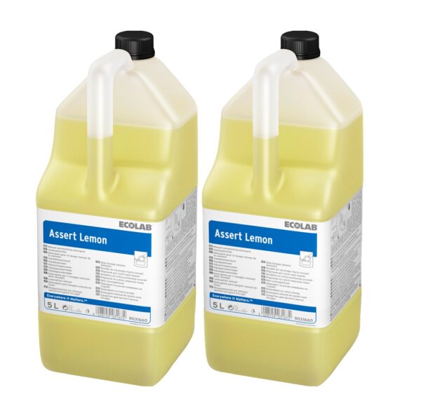 Een Eco Handafwasmiddel Ecolab Assert Lemon 2x5L koop je bij ShopXPress
