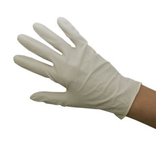 Een 100 st Nitril Handschoenen Wit Maat XL Poeder Vrij koop je bij ShopXPress